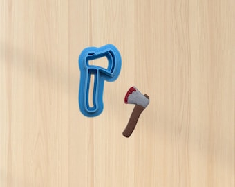 Axe Cookie Cutter: Ideal for Cookies, Ceramics, Pottery, Polymer Clay, and Fondant