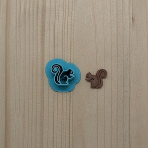 Squirrel Cookie Cutter: Ideal for Cookies, Ceramics, Pottery, Polymer Clay, and Fondant
