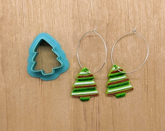 Weihnachtsbaum-Ausstechform: Ideal für Kekse, Keramik, Tonwaren, Polymer-Ton und Fondant