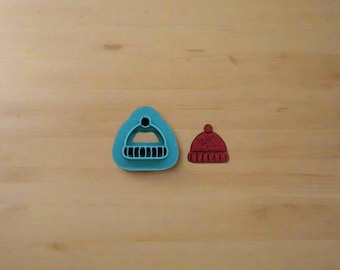 Winter Hat Cookie Cutter: Ideal for Cookies, Ceramics, Pottery, Polymer Clay, and Fondant