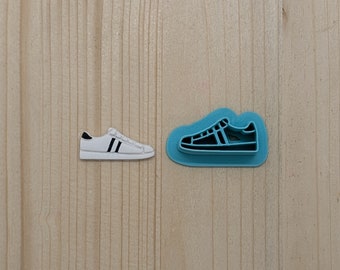 Tennis Shoe Cookie Cutter | Style A: Ideal for Cookies, Ceramics, Pottery, Polymer Clay, and Fondant