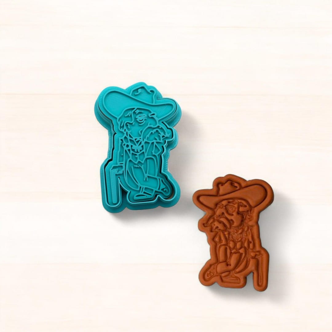 Cookie Colonel Rebel Colonel Cookie Cutter & Stamp Set: Mississippi Ole Miss Fan - Etsy