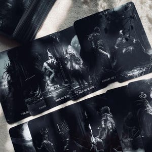 Tarot de Inferis, baraja de tarot, baraja de tarot completa, cartas completas