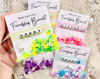 DIY Friendship Bracelet Making Kit: Kids Jewelry Craft Activity
