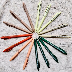 Funny Swear Pen: Sarcastic Novelty Stationery - Sh*t Show , Rude Pens, Coworker Gift, Black Ink, Fun Gag Gift, Individually Packed, Stocking
funny rude pens
mean pen gift
sweary teacher gift
rude but funny pens
desk humour items
sarcastic gift
novelty supplies
snarky stationery
sarcastic
back to school
sassy gifts
coworker present
cheeky pen