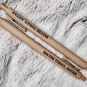 Funny Swear Pen: Sarcastic Novelty Stationery - Sh*t Show , Rude Pens, Coworker Gift, Black Ink, Fun Gag Gift, Individually Packed, Stocking
funny rude pens
mean pen gift
sweary teacher gift
rude but funny pens
desk humour items
sarcastic gift
novelty supplies
snarky stationery
sarcastic
back to school
sassy gifts
coworker present
cheeky pen