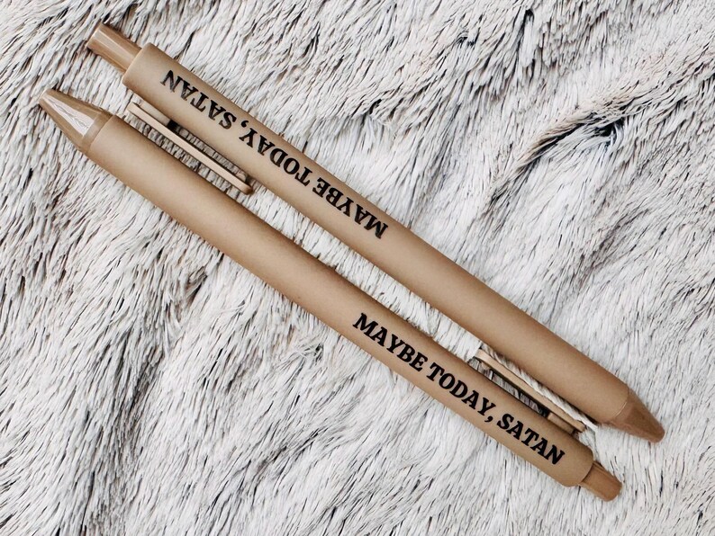 Funny Swear Pen: Sarcastic Novelty Stationery - Sh*t Show , Rude Pens, Coworker Gift, Black Ink, Fun Gag Gift, Individually Packed, Stocking
funny rude pens
mean pen gift
sweary teacher gift
rude but funny pens
desk humour items
sarcastic gift
novelty supplies
snarky stationery
sarcastic
back to school
sassy gifts
coworker present
cheeky pen