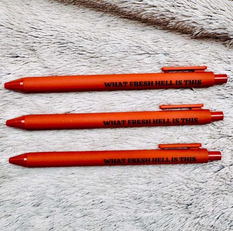 Funny Swear Pen: Sarcastic Novelty Stationery - Sh*t Show , Rude Pens, Coworker Gift, Black Ink, Fun Gag Gift, Individually Packed, Stocking
funny rude pens
mean pen gift
sweary teacher gift
rude but funny pens
desk humour items
sarcastic gift
novelty supplies
snarky stationery
sarcastic
back to school
sassy gifts
coworker present
cheeky pen