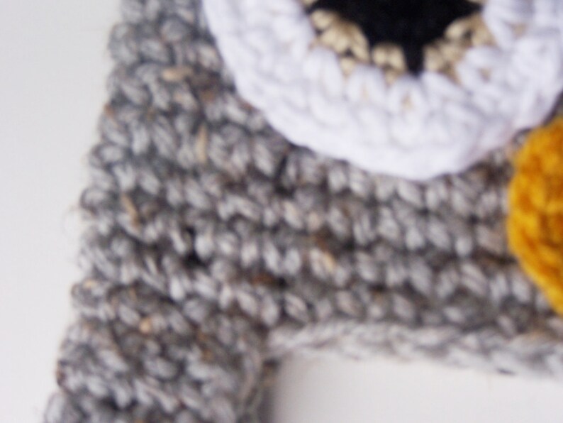 PDF PATTERN CROCHET Tweedy Owl Hat image 3