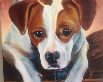 Custom Pet Portraits, Original Oil Paintings, Commission Paintings.