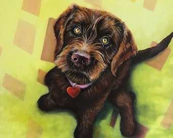 Custom Pet Portraits, Original Oil Paintings, Commission Paintings