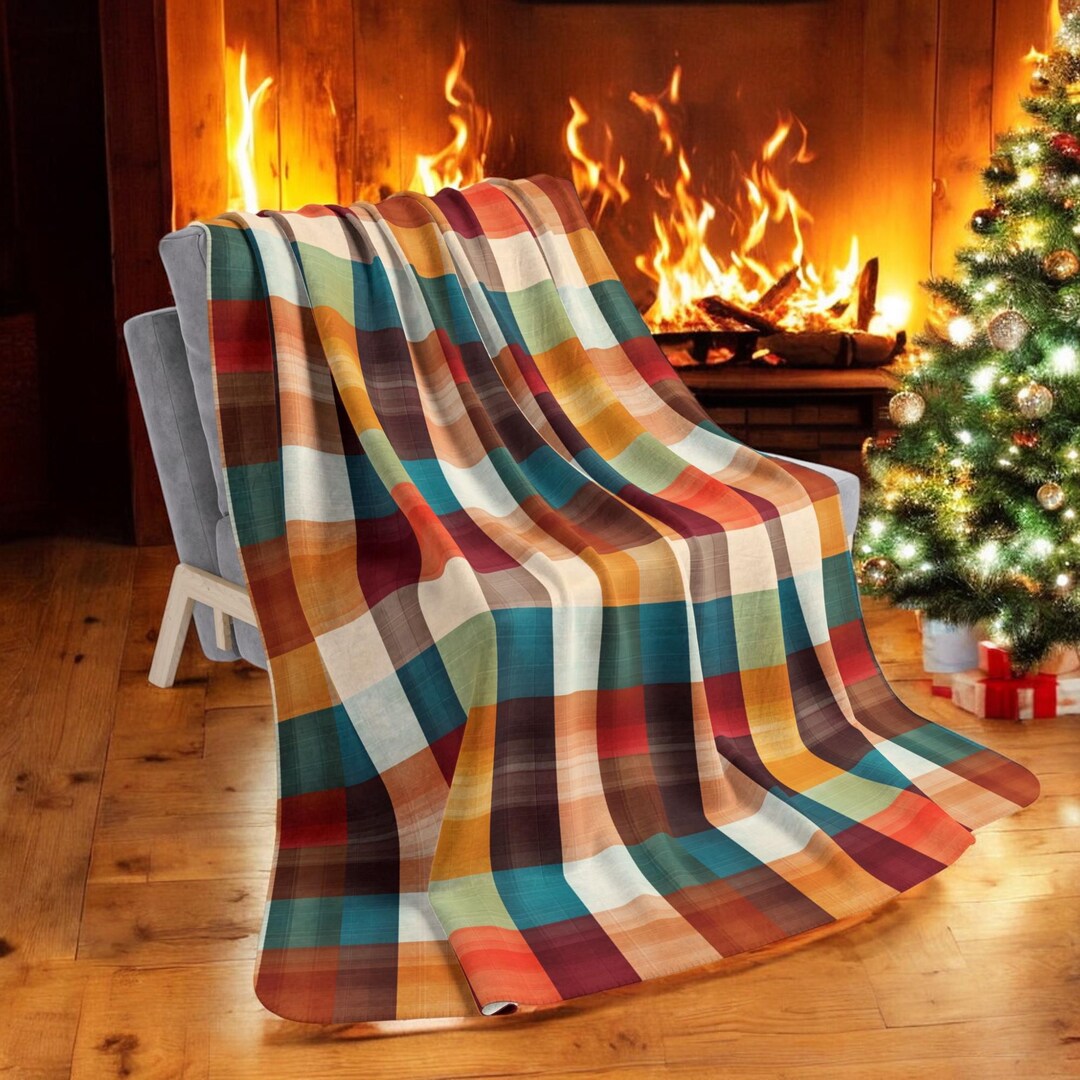 Blanket Vintage Christmas