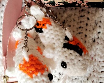 Crochet Koi Fish Keychains / Sets of Two[Amigurumi][Fish][Plushie][Keychain][Bag Charm]