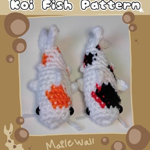 Koi Fisch Häkelanleitung