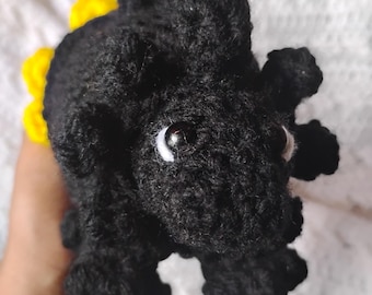 Crochet Pot of Gold Dragon: Handmade Amigurumi Plushie