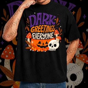 Halloween Digital Art, PNG, & JPG, Spooky Season Printable Graphic Design.
