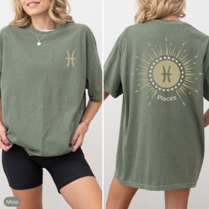 Pisces Comfort Colors Shirt, Astrology Shirt, Pisces Shirt, Pisces Gifts, Gifts for Friends, February Birthday Gifts, March Birthday Gifts