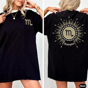 Scorpio Comfort Colors Shirt, Astrology, Scorpio Shirt, Gifts for Friends, Scorpio Gifts, October Birthday Gifts, November Birthday Gifts