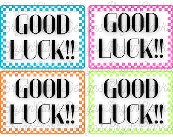 Printable Good Luck Tag