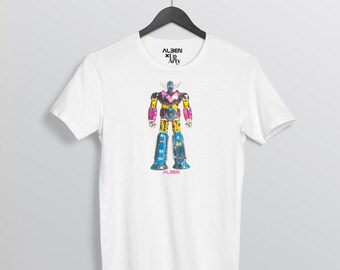 T-Shirt „Goldorak by Alben“ aus der Alben X Up Arty Kollektion