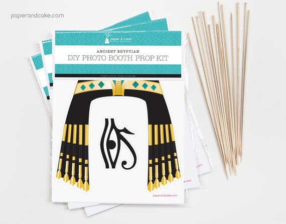 Ancient Egyptian DIY Photo Booth Prop KIT >> shipped to you | Paper and Cake Il_570xn