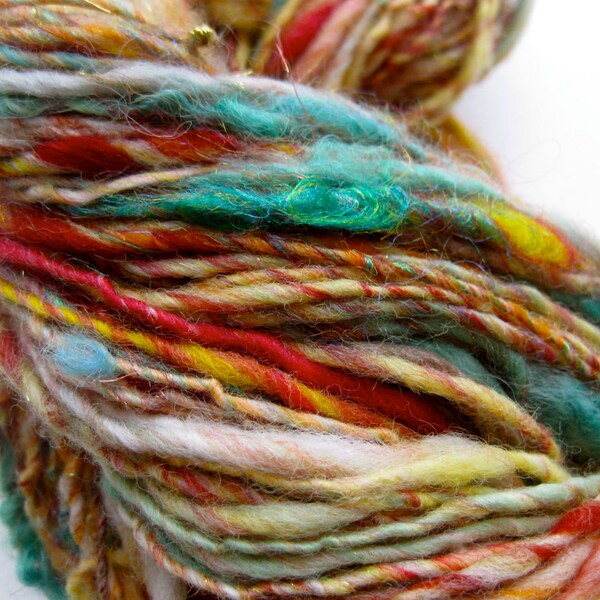 handspun yarn, Sanctuary