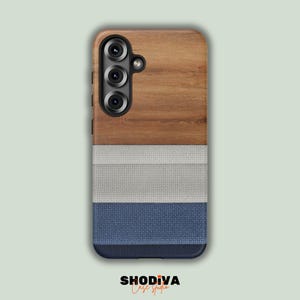 Knitted Folds MagSafe Tough Case /Snap Case, Individualisierbar für Samsung Galaxy S25 ultra, S25 plus, S25, S24, S23, S22, S21 und alle Handyserien