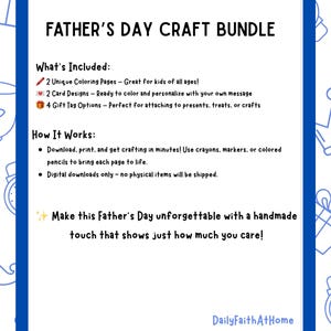 Father's Day Craft Bundle - Etsy