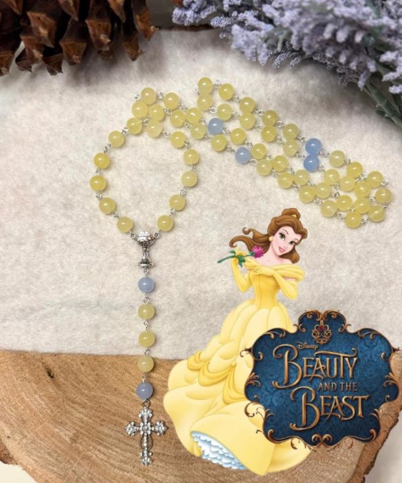 Princess Rosary Collection, Moana, Frozen, Belle, Tianna, Rapunzel & more. image 10