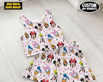 Mickey and Friends,   active wear set,   outfit,   Activewear Dress,   clothes