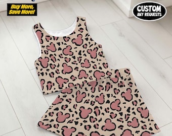 Mickey Activewear Set Dress Built In Shorts