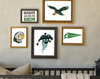 Eagles Digital Prints (5 pieces)