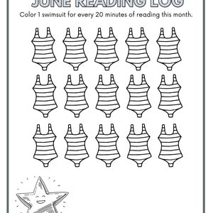 Printable Summer Reading Log