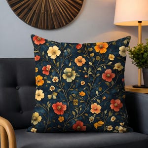 William Morris Throw Pillow Cover, Morris Art Cushion Cover, Art Nouveau Pillow Case, Vintage Floral, Ancient Decorative Pillow Case Gifts.