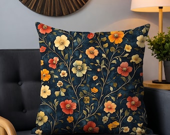 Poszewka na poduszkę William Morris, poszewka na poduszkę Morris Art, poszewka na poduszkę w stylu secesyjnym, vintage floral, starożytna dekoracyjna poszewka na poduszkę na prezenty.