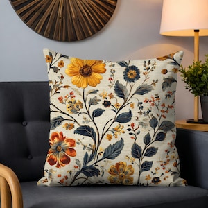 William Morris Throw Pillow Cover, Morris Art Cushion Cover, Art Nouveau Pillow Case, Vintage Floral, Ancient Decorative Pillow Case Gifts.