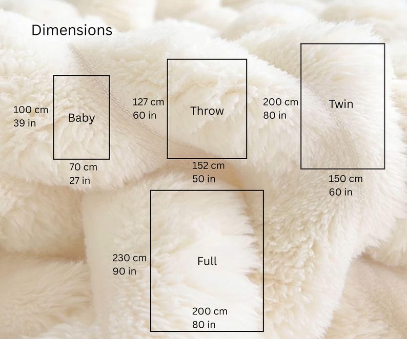 Soft Plush Blanket – Large Fluffy Throw for Sofa & Bed, Cozy Warm Blanket, Fuzzy Bedding for Couch or bed image 4
