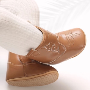 Baby-Booties: Cowboys-Booties für Kleinkinder - Newborn Fashion Booties, rutschfeste Rodeo-Schuhe für Jungen und Mädchen