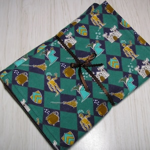 Flannel Burp Cloth Gift Set of 2 Wizard Broom Castle Knight in Armor 10 x 27 Size