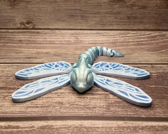 3D Printed Dragonfly - Fidget - Articulating - TARIFF FREE