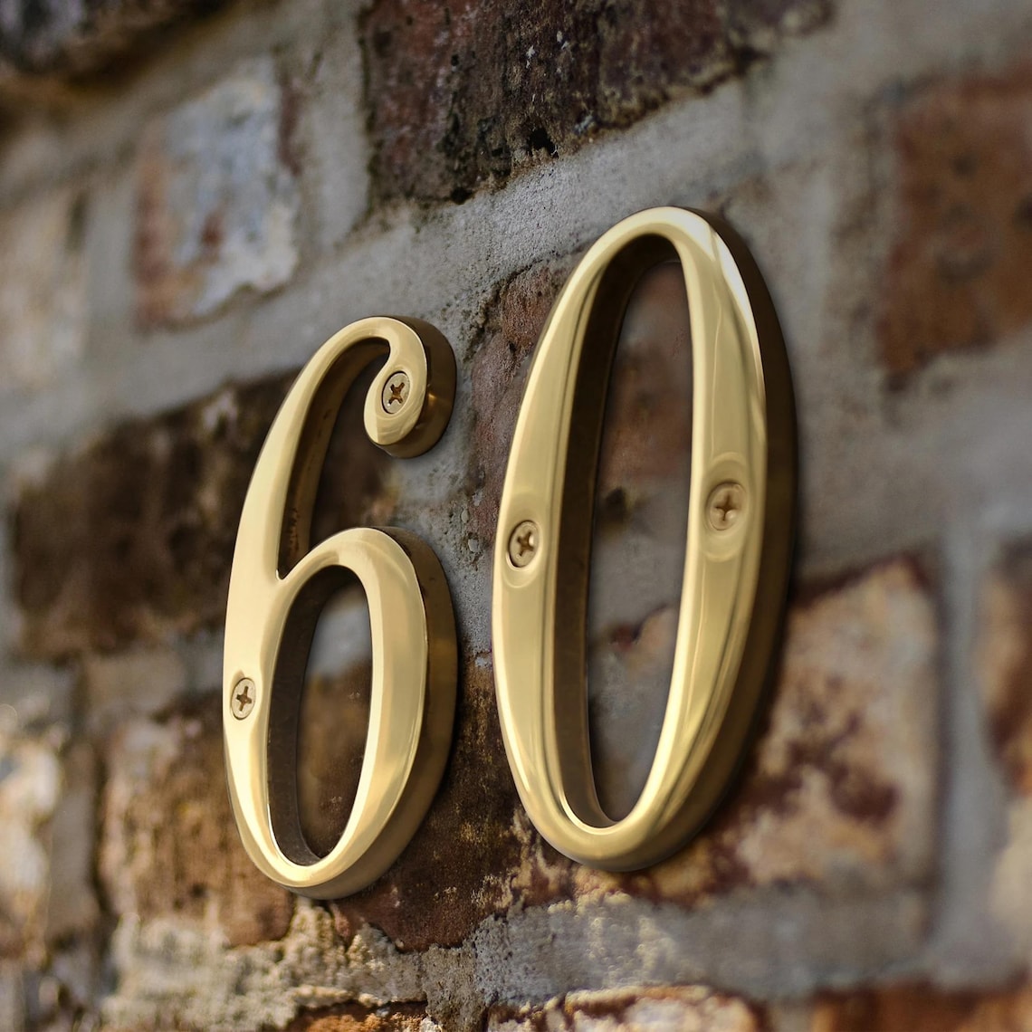 Modern Floating House Numbers & Letters • 4 Inch Metal Address Numbers ...