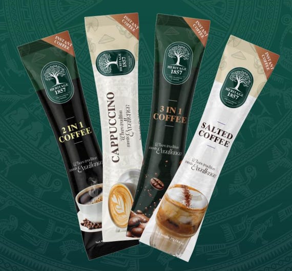 Heritage1857 Instant Premium Coffee Salted Vietnamese Craft - Etsy