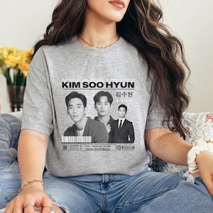 Kim Soo Hyun Graphic unisex Tee, Actor Kim Soo-Hyun, Kdrama Actor Tshirts,  Korean Actor Kim Soo-Hyun Fan, Popular Kdrama Actor Graphic Tees