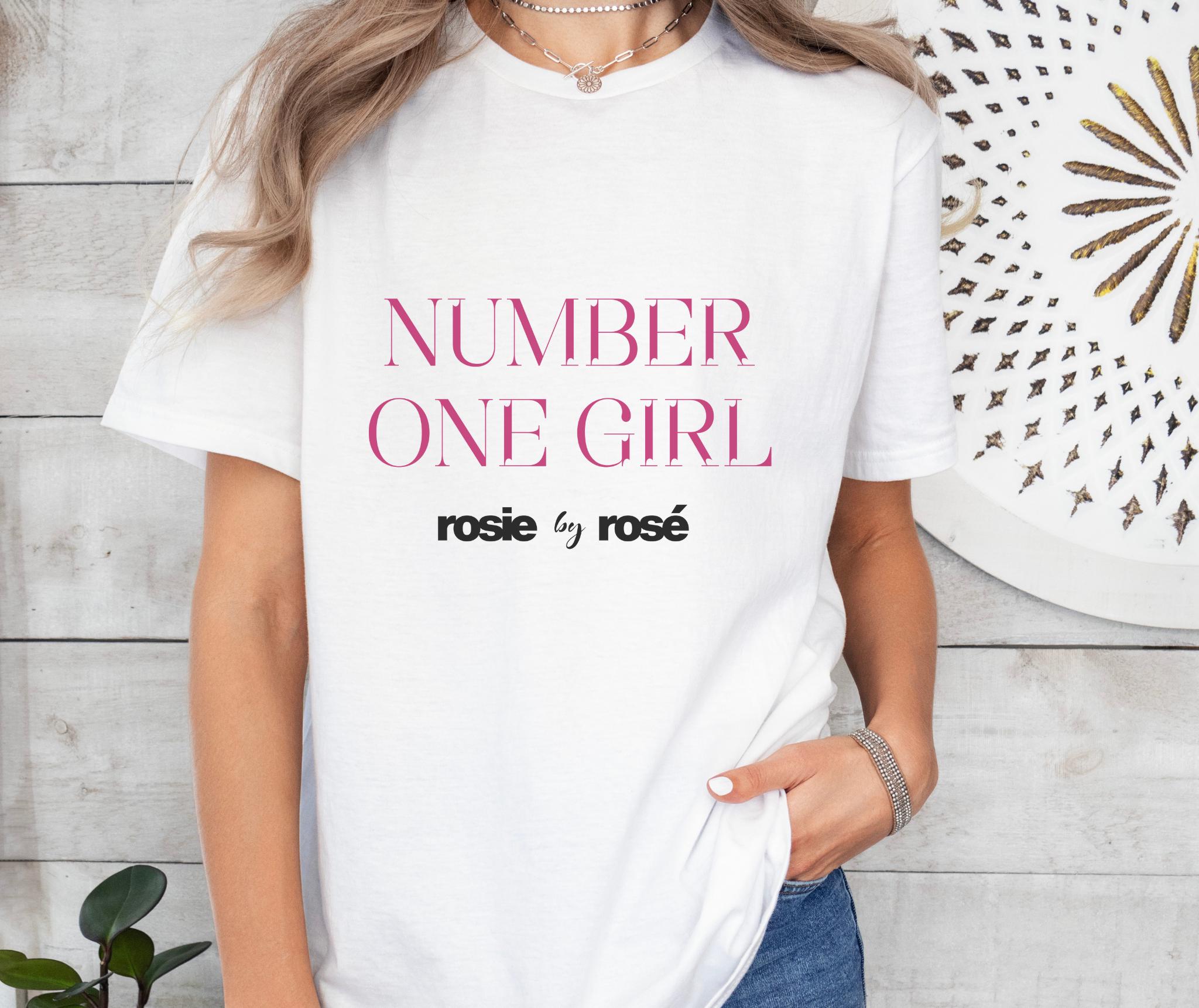 Rosie Number One Girl Shirt - Etsy