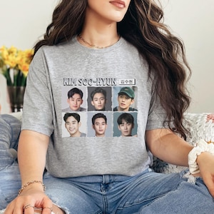 Kim Soo-Hyun Unisex T-Shirt, KDrama Tee, Kim Soo Hyun Fan Tshirt, Celebrity Kim Soo Hyun. Kdrama Actor Shirt, Korean Drama Tee, Kim Soo Hyun