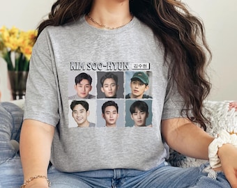 Kim Soo-Hyun Unisex T-Shirt, KDrama Tee, Kim Soo Hyun Fan Tshirt, Celebrity Kim Soo Hyun. Kdrama Actor Shirt, Korean Drama Tee, Kim Soo Hyun