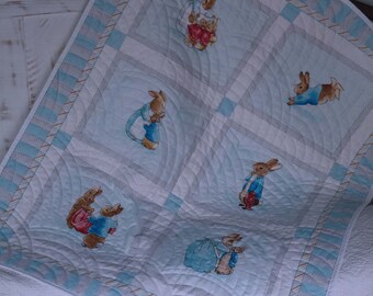 beatrix potter baby blanket