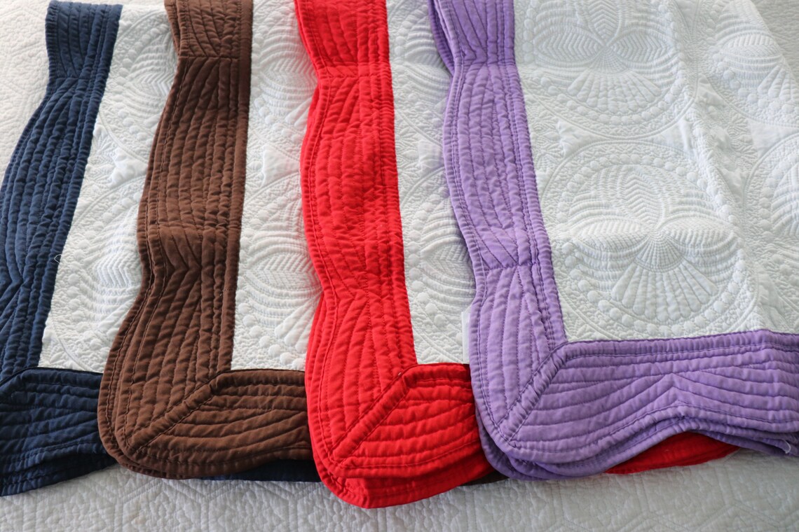 Heirloom Keepsake Blanket Quilt Blanks Birth 100Cotton Etsy