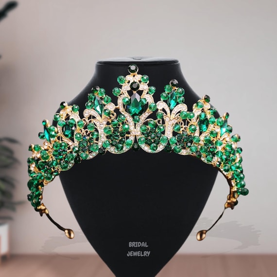Tiara Corona Principessa Con Cristalli E Strass, Argento, Per Donne E Ragazze, Dimensioni 13.5x3.9 Cm, Per Matrimoni, Feste, Balli