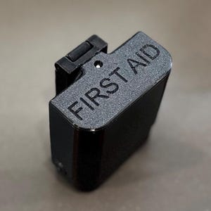 Quick Access First Aid Pouch: Belt Clip/MOLLE Compatible Holder
